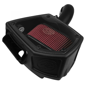 S&B - S&B Cold Air Intake for Volkswagen (2015-17) Golf GTI/R, Volkswagen (2018) Golf GTI2.0T Manual, Audi (2015-17) A3 2.0T Cotton Cleanable (Red) - Image 1