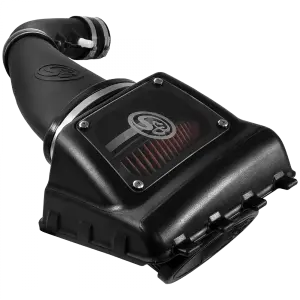S&B - S&B Cold Air Intake for Ford (2011-16) F250/F350 V8 6.2L Oiled Cotton Cleanable (Red) - Image 1