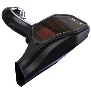 S&B - S&B JLT Cold Air Intake Kit with Snap-In Lid for Ford (2015-23) Mustang GT350 5.2L, Cotton Cleanable, No Tuning Required (Red) - Image 1