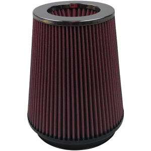 S&B - S&B Intake Replacement Filter for Ford (1997-02) F-150/F-250/Lincoln/Expedition/Navigator, Cotton Cleanable (Red)