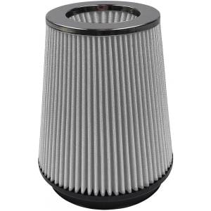 S&B Intake Replacement Filter for Ford (1997-02) F-150/F-250/Lincoln/Expedition/Navigator, Dry Extendable (White)