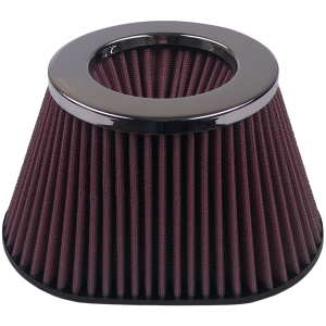 S&B Intake Replacement Filter for Chevy/GMC (1994-96) Impala 5.7L, Cotton Cleanable (Red)