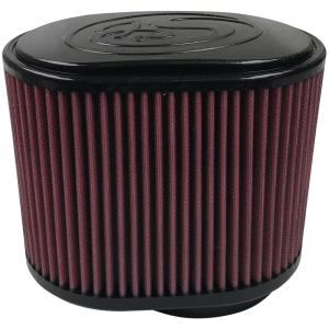 S&B Intake Replacement Filter for Chevy/GMC (1996-08) 4.8L/5.0L/5.3L5.7L/6.0L/6.6L/8.1L Cotton Cleanable (Red)