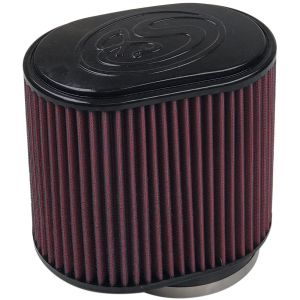 S&B Intake Replacement Filter for Chevy/GMC (2006-07) 2500/3500 6.6L,Cotton Cleanable (Red)