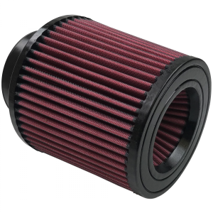 S&B Intake Replacement Filter for Jeep (2007-11) Wrangler 3.8L, Cotton Cleanable (Red)