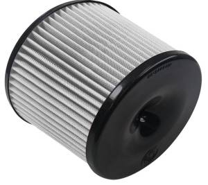 S&B Intake Replacement Filter for Dodge/Ram (2003-21) 1500/2500/3500 5.7L, Toyota (2007-21) 5.7L, Tundra 4.6L/5.7L, Toyota (2007-12) Sequoia 5.7L, Dry Extendable (White)