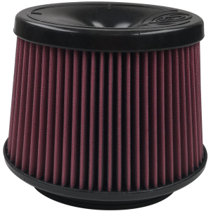 S&B - S&B Intake Replacement Filter for Jeep (1997-06) Wrangler 4.0L, Ford (2010-22) Expedition/F-150/F-250/F-350 Cotton Cleanable (Red) - Image 1
