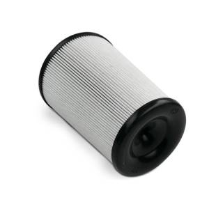 S&B - S&B Intake Replacement Filter for Chevy/GMC (1999-14) 1500/2500/3500/Avalanche/Suburban/Tahoe/Yukon, Gas - Chevy/GMC (2017-19) 2500/3500 Diesel - Cadillac (2002-12) Escalade - Nissan (2016-17) Titan - Ford (2017-19) F-250/F-350, Dry Extendable (White)