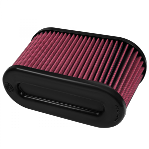 S&B Intake Replacement Filter for Volkswagen (2009-18) Golf/Passat/Jetta - Audi (2015-17) S3/A3, Cotton Cleanable (Red)