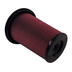 S&B Intake Replacement Filter for Cadillac (2022) Escalade - Chevy/GMC (2019-23) 1500 5.3L/6.2L - Chevy/GMC (2021-22) Suburban/Yukon/Tahoe 5.3L/6.2L, Cotton Cleanable (Red)