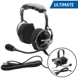 Rugged Radios - Rugged Radios H22 Over The Head Ultimate Carbon Fiber 2-Way Headset - Image 2