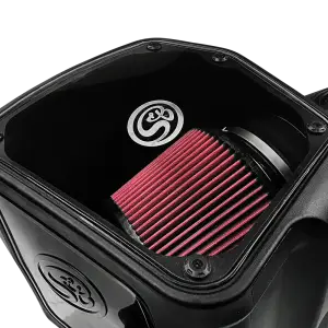 S&B - S&B Cold Air Intake for Toyota (2007-21) Tundra, (2007-12) Sequoia 4.6L/5.7L Oiled Cotton, Cleanable, Red - Image 3
