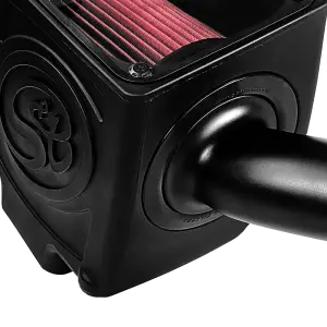 S&B - S&B Cold Air Intake for Chevy/GMC (2016-19) 2500/3500 6.0L Cotton Cleanable (Red) - Image 6