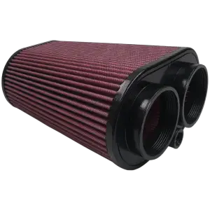 S&B - S&B Intake Replacement Filter for Ford (1988-95) Bronco/F-150/F-250/F-350/F53 Stripped Chassis, Cotton Cleanable (Red) - Image 4