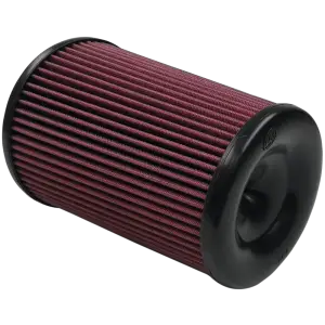 S&B - S&B Intake Replacement Filter for Chevy/GMC (1999-14) 1500/2500/3500/Avalanche/Suburban/Tahoe/Yukon, Gas - Chevy/GMC (2017-19) 2500/3500 Diesel - Cadillac (2002-12) Escalade - Nissan (2016-17) Titan - Ford (2017-19) F-250/F-350, Cotton Cleanable (Red) - Image 4
