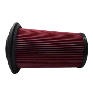 S&B - S&B Intake Replacement Filter for Cadillac (2021-23) Escalade 3.0L, Diesel - Chevy/GMC (2021-23) Yukon, Suburban, Tahoe 3.0L, Diesel - Chevy/GMC (2020-23) 1500 3.0L, Diesel, Cotton Cleanable (Red) - Image 2