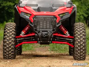 SuperATV - SuperATV 2" Forward Offset A-Arms for Polaris (2024) RZR XP/4 with Keller Performance (Red) - Image 7