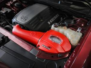 aFe - aFe Power Momentum GT Red Edition Cold Air Intake System for Dodge (2011-23) Challenger/Charger R/T V8-5.7L HEMI, Pro Dry S - Image 4