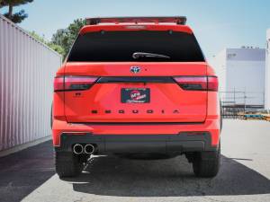 aFe - aFe Power Vulcan Series 304 Stainless Steel Cat-Back Exhaust System for Toyota (2023-24) Sequoia V6-3.4L (tt), 2.5"-3" w/ Polished Tip - Image 4