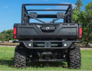 Brush Guards & Bumpers - ATV/UTV Heavy Duty Bumpers - Tough Country - Tough Country UTV Rear Deluxe Bumper for Can-Am (2016-22) Defender