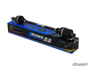 SuperATV Rhino 2.0 Heavy-Duty Axle for Yamaha (2021-24) Wolverine RMax 1000 (Rear)