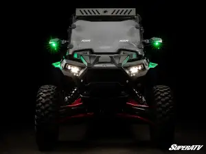 SuperATV - SuperATV Lighted Side-View Mirrors for Can-Am (2017-24) Maverick X3, 1.75" - Image 6
