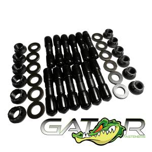 Gator Fasteners - Gator Fasteners Heavy Duty Exhaust Manifold Stud Kit for Dodge/Ram (1994-23) 5.9L & 6.7L Cummins Diesel (Black Oxide) - Image 3