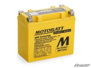SuperATV - SuperATV Motobatt Battery Replacement for Can-Am (2019-24) Maverick Sport - Image 2