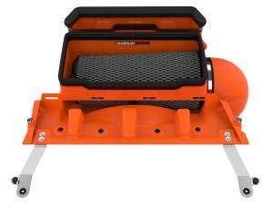 aFe - aFe Power Magnum FORCE Orange Edition Cold Air Intake System for Ram (2021-23) 1500 TRX V8-6.2L (sc), Stage 2, Black Pro 5R - Image 5