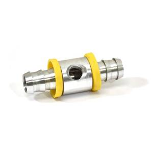 XDP Push Lock Fuel Pressure Tee (Universal - 1/2" Push-Lock Fitting)