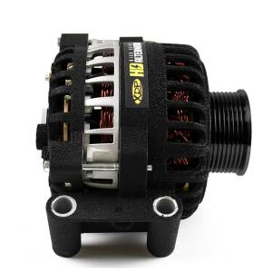 XDP - XDP Wrinkle Black HD High Output Alternator for Ford (2006-07) 6.0L Power Stroke - Image 1
