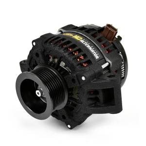XDP - XDP Wrinkle Black HD High Output Alternator for Ford (2008-10) 6.4L Power Stroke - Image 1