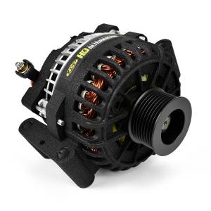 XDP - XDP Wrinkle Black HD High Output Alternator for Ford (1999-03) 7.3L Power Stroke - Image 1