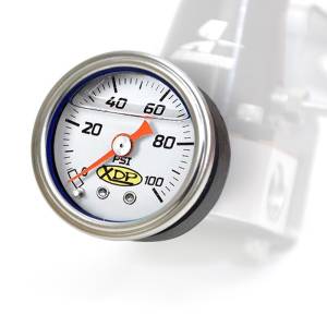 XDP 1-1/2" Mechanical Pressure Gauge Universal - 0-100 PSI (Fuel, Air & Oil)