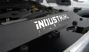 Industrial Injection Radiator Cover Matte Black Finish for Ram (2013-18) Cummins 
