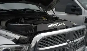 Industrial Injection - Industrial Injection Radiator Cover Matte Black Finish for Ram (2013-18) Cummins - Image 2