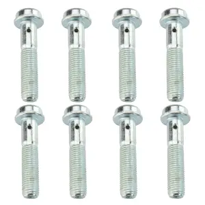 Industrial Injection Injector Return Line Bolt Kit for Chevy/GMC (2001-04.5) 6.6L Duramax LB7 (8pcs)