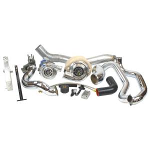 Industrial Injection Quick Spool Compound Turbo Kit for Chevy/GMC (2001-2004) LB7 Duramax