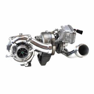 Industrial Injection - Industrial Injection XR1 Series Turbo Set 58mm/71mm Billet Upgrade for Ford (2008-10) 6.4L Power Stroke - Image 3