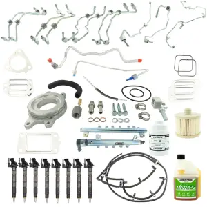 Industrial Injection Bosch Disaster Kit w/ CP3 Conversion Kit for Chevy/GMC (2011-16) 6.6L Duramax LML (Kit Only) No CP3
