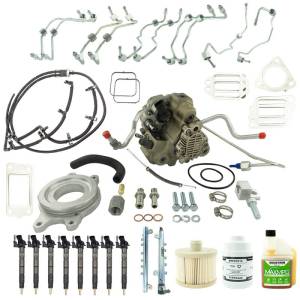 Industrial Injection Bosch Disaster Kit w/ Emissions Intact CP3 Conversion Kit for Chevy/GMC (2011-16) 6.6L Duramax LML