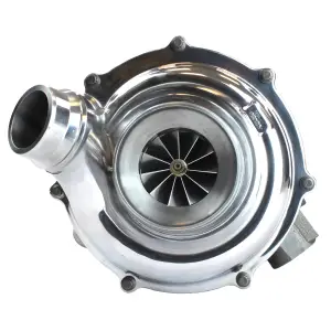Industrial Injection - Industrial Injection AVNT3788 New XR Series Billet Upgrade Turbo 64.5MM for Ford (2017-19) 6.7L Power Stroke (10BLD TWSA Polished) - Image 2
