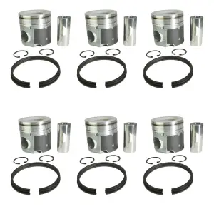 Industrial Injection - Industrial Injection Performance Coated & Chamfered Piston Kit for Dodge/Ram (2007.5-18) 6.7L Cummins (.020) - Image 5