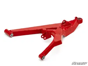 SuperATV - SuperATV Sidewinder A-Arms—1.5" Forward Offset for Polaris (2024+) RZR XP (Super Duty 300M Ball Joints) Red - Image 2