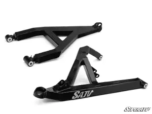 SuperATV - SuperATV Sidewinder A-Arms—1.5" Forward Offset for Polaris (2024+) RZR XP (Use Existing Ball Joints) Black - Image 3