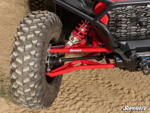 SuperATV - SuperATV High-Clearance A-Arms for Polaris (2024+) RZR XP (Adjustable, Both (Only Lower A Arms are Adjustable), Super Duty 300M) Red - Image 10