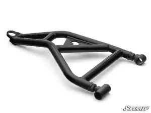 SuperATV - SuperATV High-Clearance A-Arms for Polaris (2024+) RZR XP (Adjustable, Both (Only Lower A Arms are Adjustable), Heavy-Duty 4340 Chromoly Steel) Black - Image 2