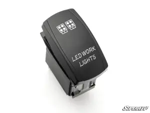 SuperATV 3" LED Cube Lights (Clear, No Brackets)