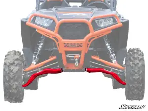 SuperATV - SuperATV High Clearance A-Arms for Polaris (2014-23) RZR XP 1000 (Adjustable, Lower Heavy-Duty 4340 Chromoly Steel) Red - Image 7