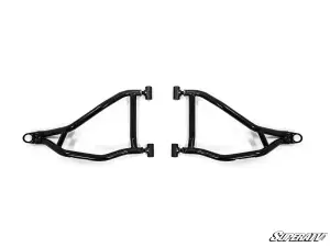 SuperATV - SuperATV High Clearance A-Arms for Polaris (2014-23) RZR XP 1000 (Adjustable, Both (Only Lower A Arms are Adjustable, Super Duty 300M) Black - Image 2